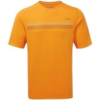 textil Hombre Camisetas manga larga Craghoppers  Naranja