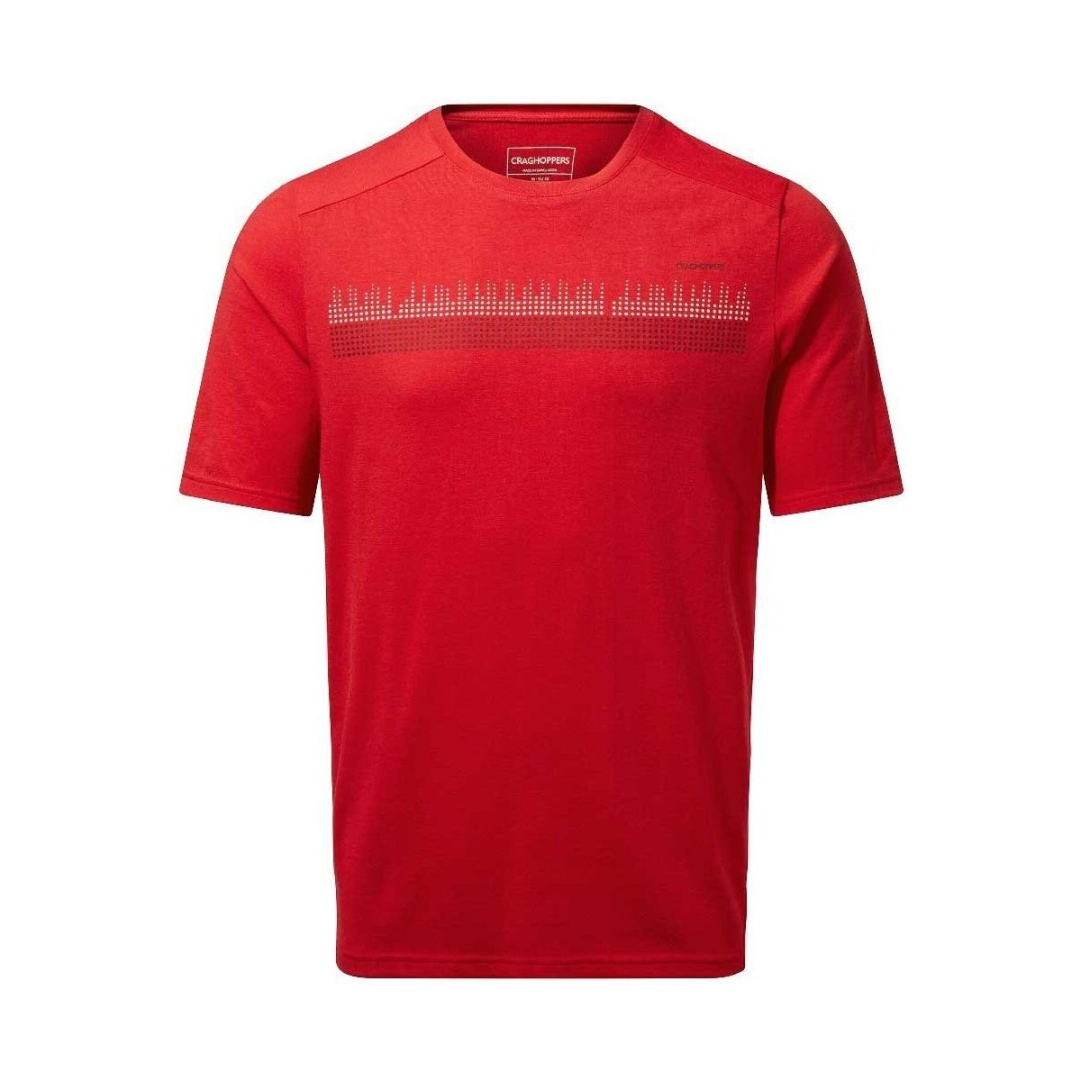 textil Hombre Camisetas manga larga Craghoppers Dynamic Rojo