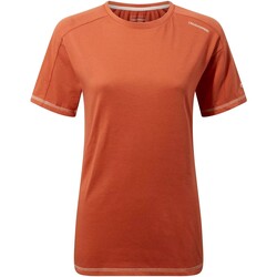 textil Mujer Camisetas manga larga Craghoppers Dynamic Naranja