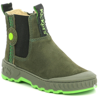 Zapatos Niño Botas de caña baja Kickers Kicktrust Verde
