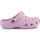 Zapatos Niña Sandalias Crocs CLASSIC KIDS CLOG 206991-6GD Rosa