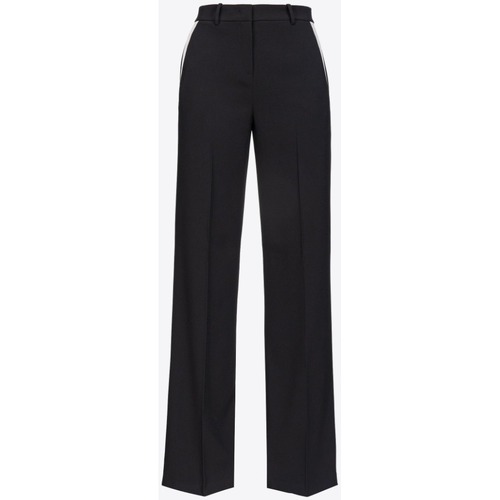 textil Mujer Pantalones Pinko 101801A15R Negro