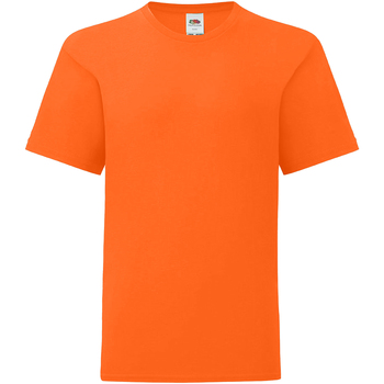 textil Niños Camisetas manga corta Fruit Of The Loom 61023 Naranja