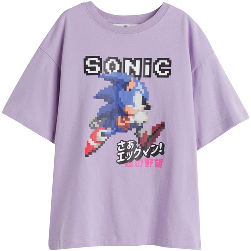 textil Mujer Camisetas manga larga Sonic The Hedgehog TV1408 Multicolor
