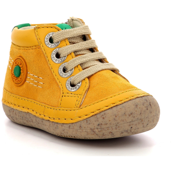 Zapatos Niño Botas de caña baja Kickers Sonistreet Amarillo