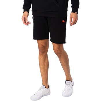 textil Hombre Shorts / Bermudas Ellesse Pantalones Cortos De Lana Noli Fleece Negro