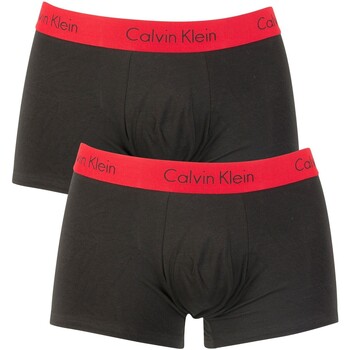 Ropa interior Hombre Calzoncillos Calvin Klein Jeans 2 Pack Pro Stretch Trunks Negro