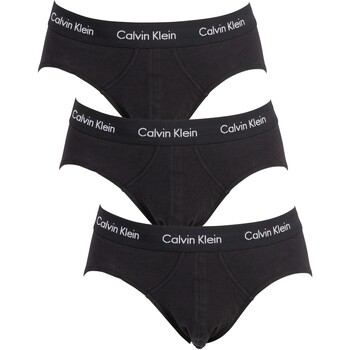 Ropa interior Hombre Braguitas Calvin Klein Jeans Pack De 3 Calzoncillos De Cadera Negro