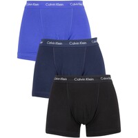Ropa interior Hombre Calzoncillos Calvin Klein Jeans 3 Pack Trunks Azul