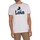 textil Hombre Camisetas manga corta Lois Camiseta Clásica Logotipo Blanco