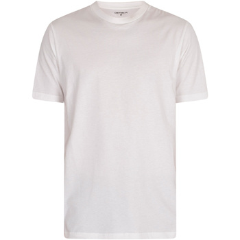 textil Hombre Camisetas manga corta Carhartt Camiseta Base Blanco