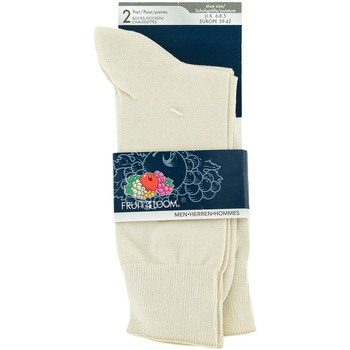 Ropa interior Hombre Calcetines Fruit Of The Loom Chaussette Beige