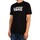 textil Hombre Camisetas manga corta Vans Camiseta Clásica Negro