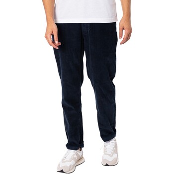 textil Hombre Pantalones chinos Farah Pantalones De Pana De 11 Columnas Lawson Azul