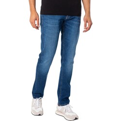 textil Hombre Vaqueros slim Calvin Klein Jeans Slim Jeans Azul