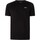 textil Hombre Camisetas manga corta Emporio Armani EA7 Camiseta Ventus 7 Chest Box Logo Negro