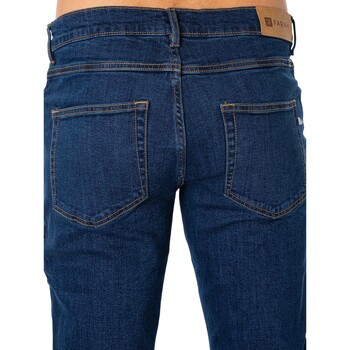 Farah Jeans De Mezclilla Elástica Lawson Azul