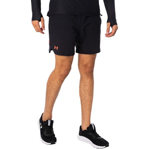 textil Hombre Shorts / Bermudas Under Armour Shorts Tejidos Con Gráfico Vanish 6 Negro