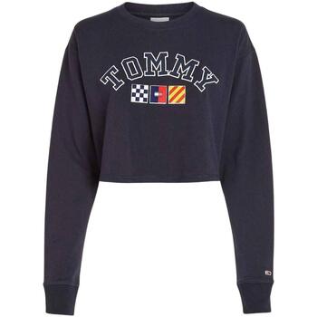 textil Mujer Sudaderas Tommy Jeans TJW OVR ARCHIVE 2 LS Azul