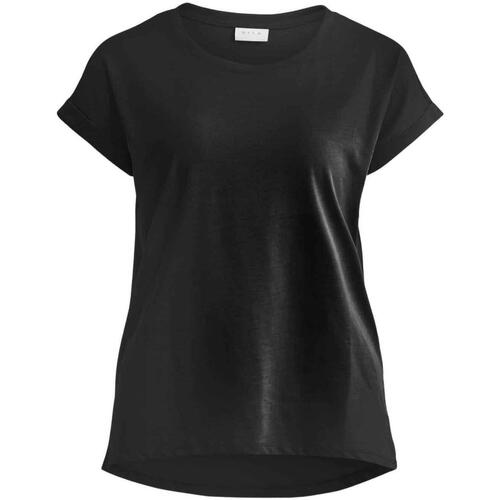 textil Mujer Tops y Camisetas Vila VIDREAMERS NEW PURE T-SHIRT Negro
