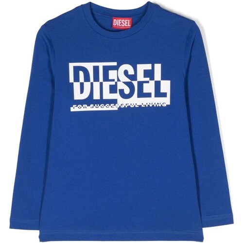 textil Niño Camisetas manga corta Diesel J01535-00YI9 Azul