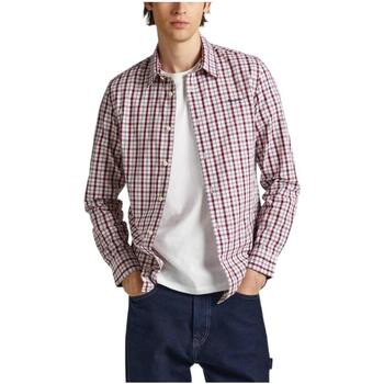 textil Hombre Camisas manga larga Pepe jeans PM308021 0AA Multicolor