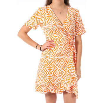 textil Mujer Vestidos cortos Only  Naranja