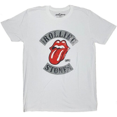 textil Mujer Camisetas manga larga The Rolling Stones Tour 1978 Blanco