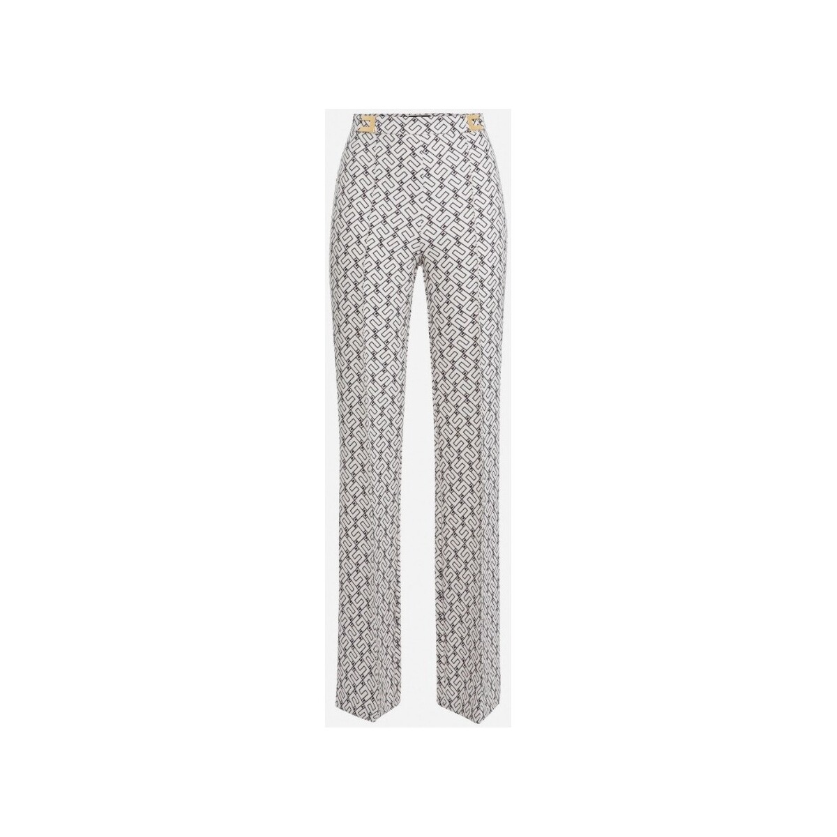 textil Mujer Pantalones Elisabetta Franchi PA00336E2 Blanco
