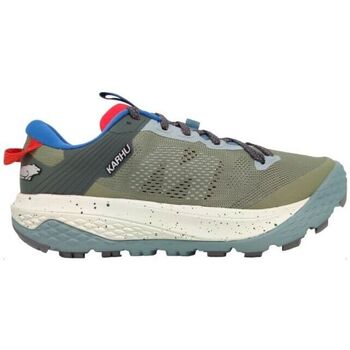 Zapatos Hombre Deportivas Moda Karhu Zapatillas Ikoni Trail WR Hombre Oil Green/Mineral Blue Verde