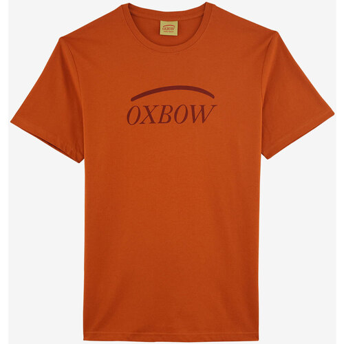 textil Hombre Camisetas manga corta Oxbow Tee Marrón