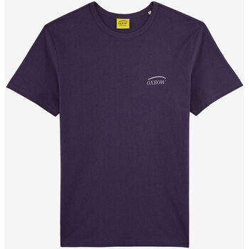 textil Hombre Camisetas manga corta Oxbow Tee Violeta