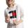 textil Mujer Vestidos Tommy Jeans TJW CABLE FLAG HOODIE DRESS Blanco