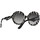 Relojes & Joyas Gafas de sol D&G Occhiali da Sole Dolce&Gabbana DG4418 33728G Negro