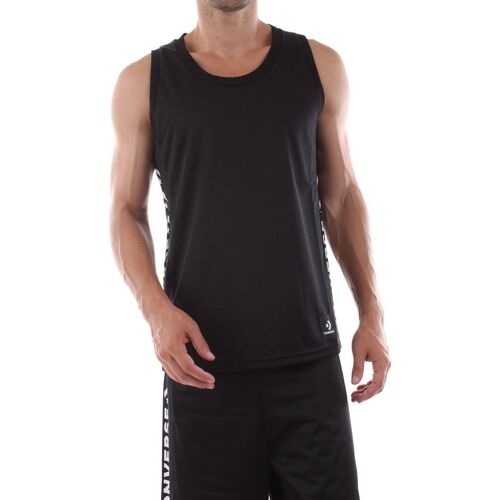 textil Hombre Tops y Camisetas Converse 10017621 MESH TANK-A01 BLACK Negro