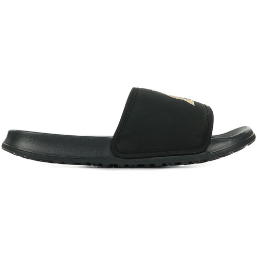 Zapatos Sandalias Le Coq Sportif Slide Binding Metallic Negro