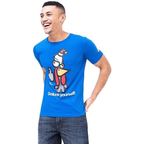 textil Hombre Camisetas manga larga Xplicit Bad Turkey Multicolor