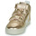 Zapatos Niña Zapatillas altas Veja SMALL V-10 Oro