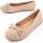 Zapatos Mujer Bailarinas-manoletinas Leindia 83757 Beige
