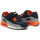 Zapatos Hombre Deportivas Moda Shone 005-001-V Navy/Orange Azul