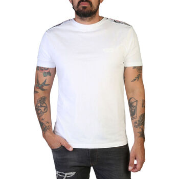 textil Hombre Tops y Camisetas Moschino A0781-4305 A0001 White Blanco
