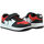 Zapatos Hombre Deportivas Moda Shone 002-002 Black/Red Negro