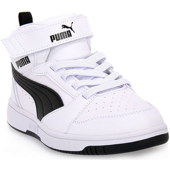 Zapatos Niño Deportivas Moda Puma 02 REBOUND V6 MID Blanco