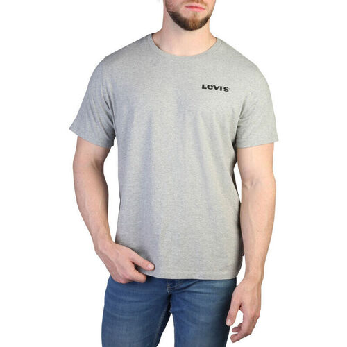 textil Hombre Camisetas manga larga Levi's - 22491 Gris