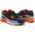 Zapatos Hombre Deportivas Moda Shone 005-001 Navy/Orange Azul