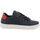 Zapatos Hombre Deportivas Moda Shone 001-001 Navy/Red Azul