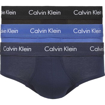Ropa interior Hombre Braguitas Calvin Klein Jeans 3P Hip Brief Azul