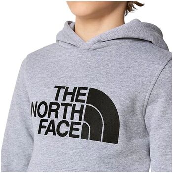 The North Face Sudadera Drew Peak Hoodie Junior Light Grey Heather Gris