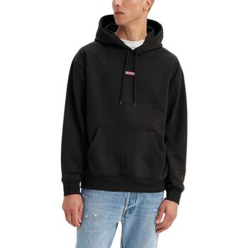 textil Hombre Sudaderas Levi's RELAXED BABY TAB HOODIE Negro