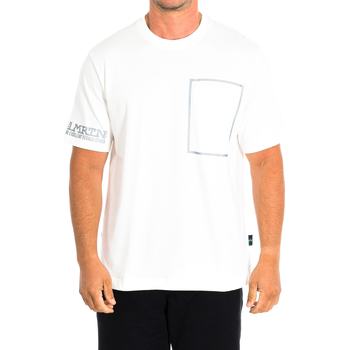 textil Hombre Camisetas manga corta La Martina SMR313-JS303-00002 Blanco